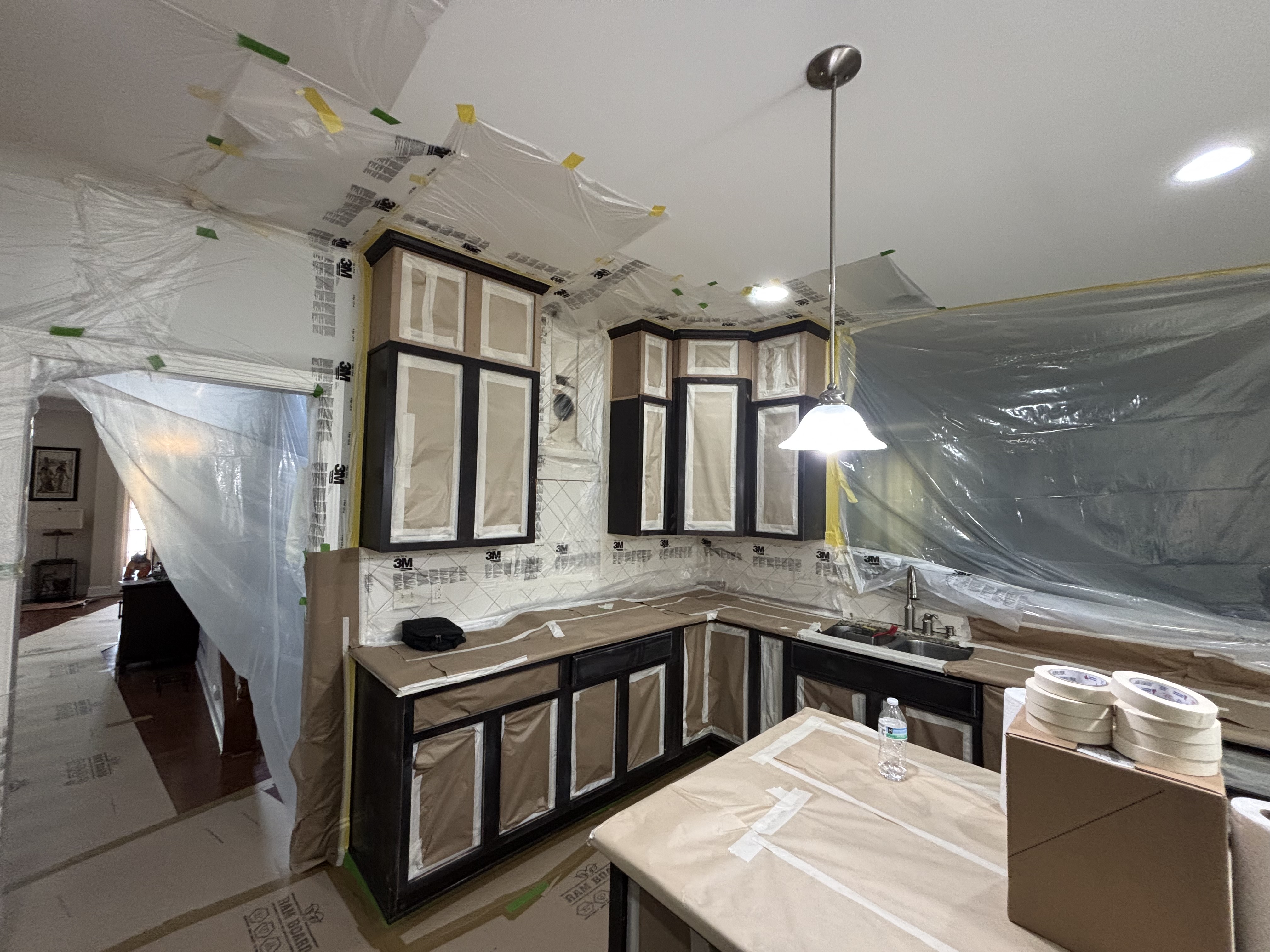 Cabinet Refinishing Project - Wake Forest, NC